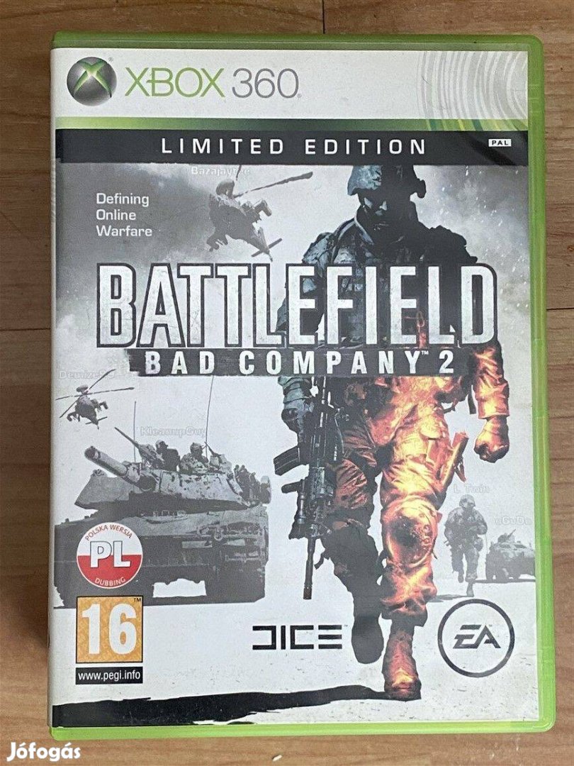 Battlefield bad company 2 xbox 360 játék