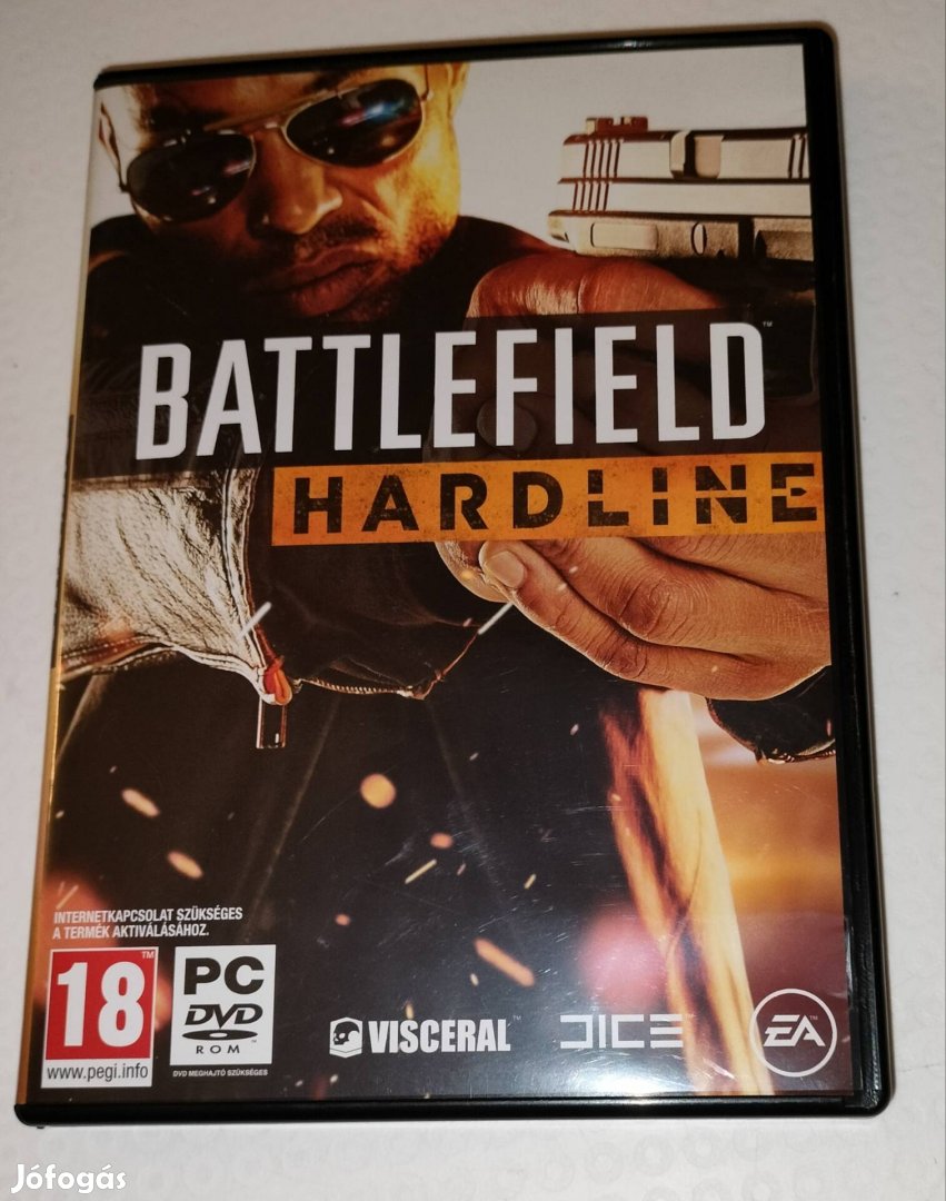 Battlefield hardline pc játék 4 lemezes 