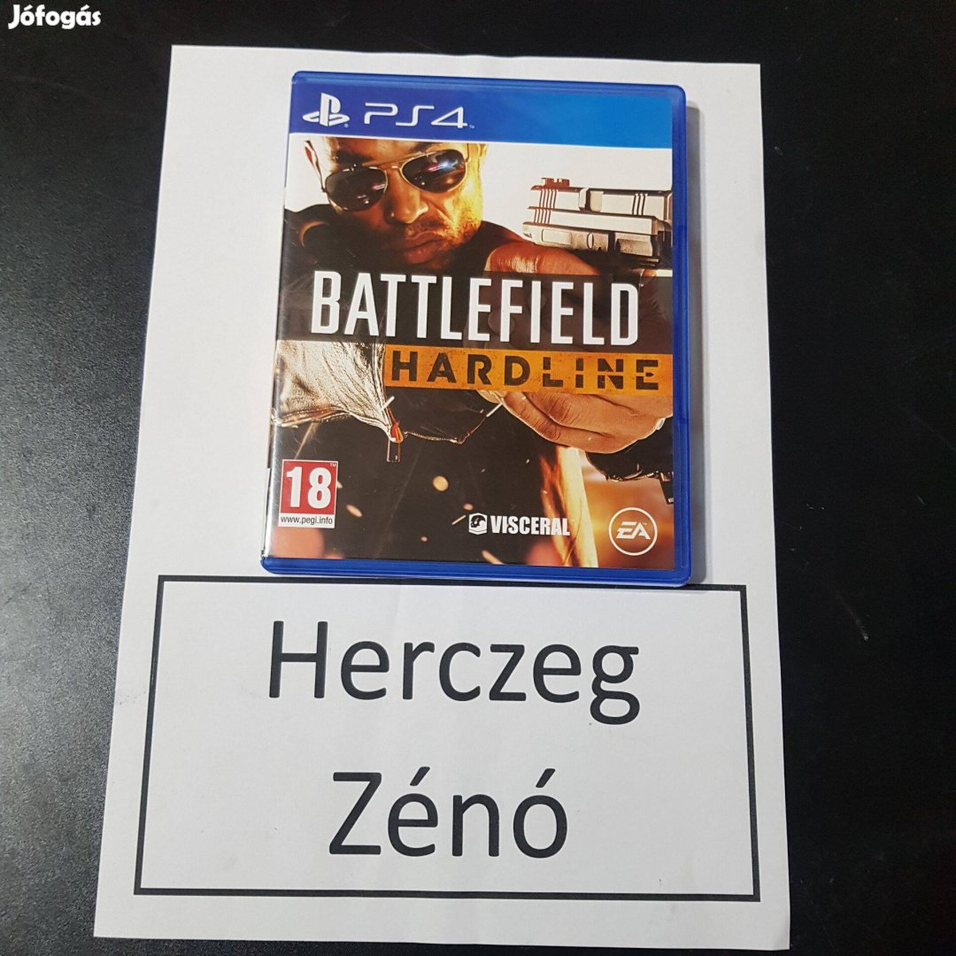 Battlefield hardline ps4 játék