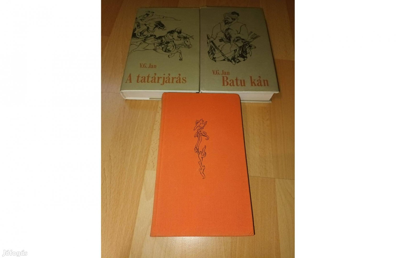 Batu kán & A tatárjárás & Dzsingisz kán - V. G. Jan - 3 db könyv