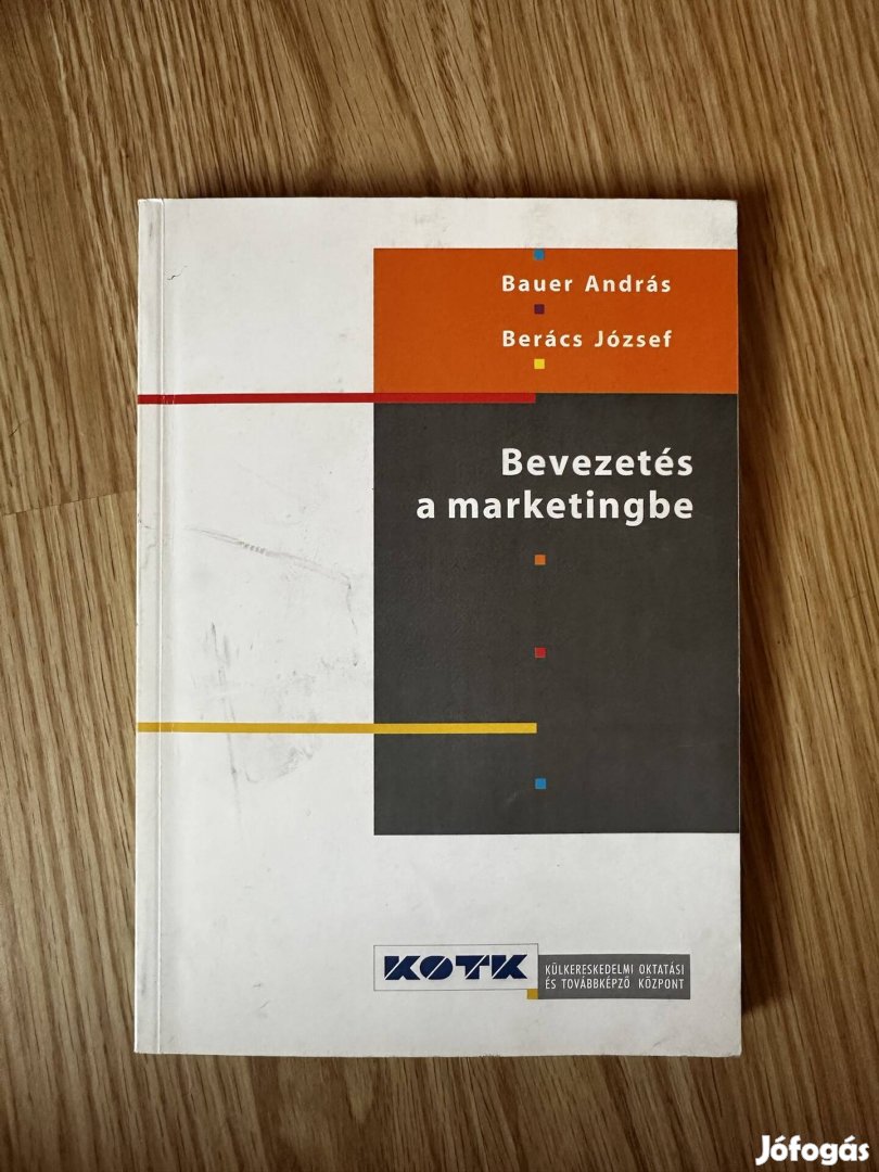 Bauer András Bevezetés a marketingbe