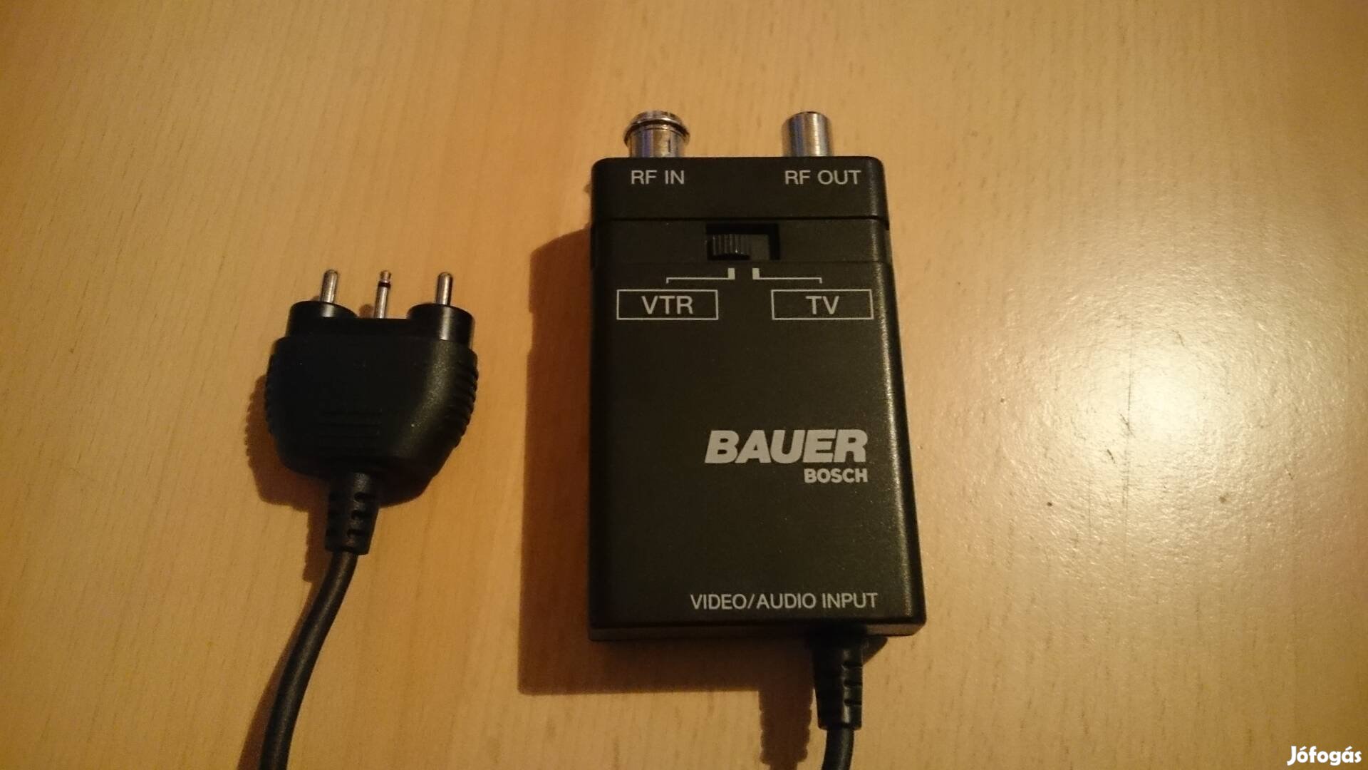 Bauer Bosch audio video adapter, csatlakozó, Made In Japan 