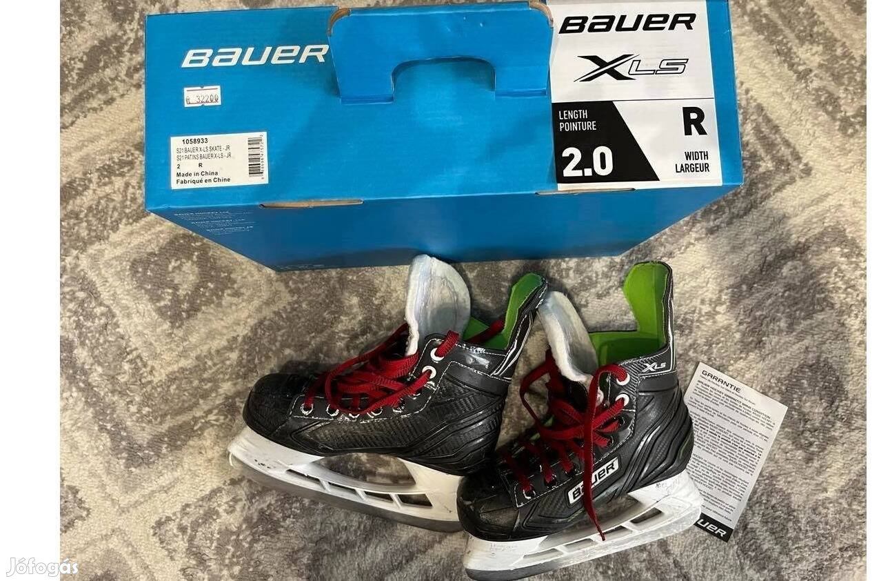 Bauer Junior X-LS Junior hoki, jégkorong korcsolya 2 R (35) méret