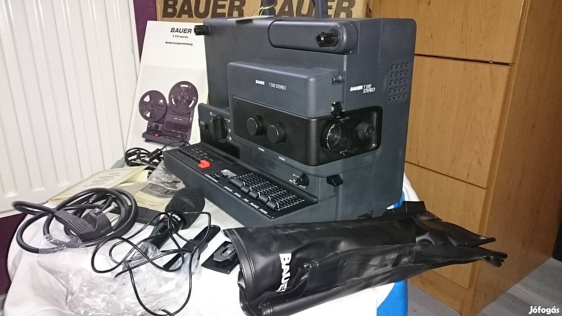 Bauer T 510 Stereo filmvetítő gép, film vetítő, új, dobozos!!!