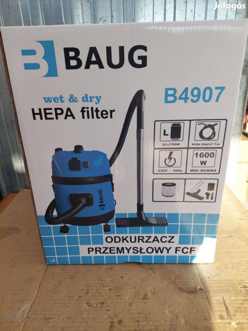 Baug ipari porszívó