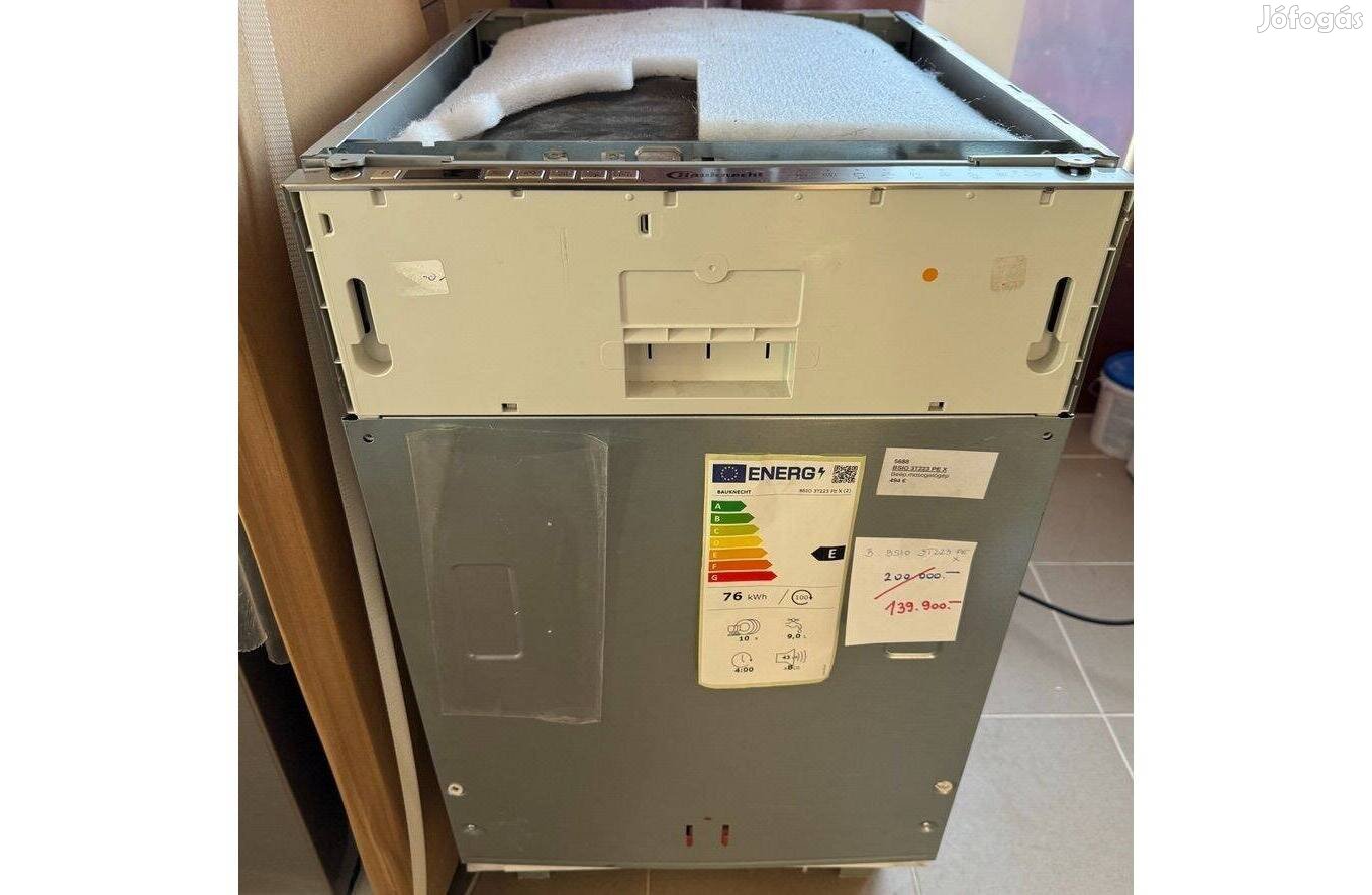 Bauknecht Bsio 3T223 PE X beép.Powerclean mosogató
