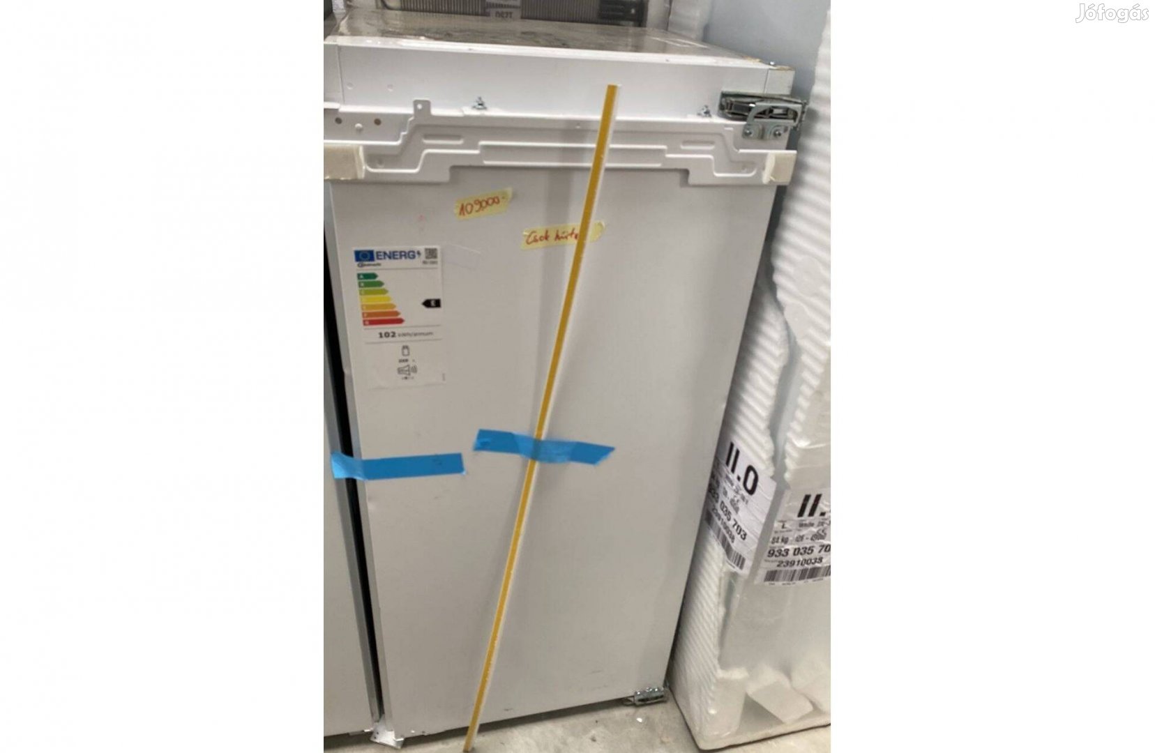 Bauknecht KSI 12VF2 beépíthető hűtőszekrény