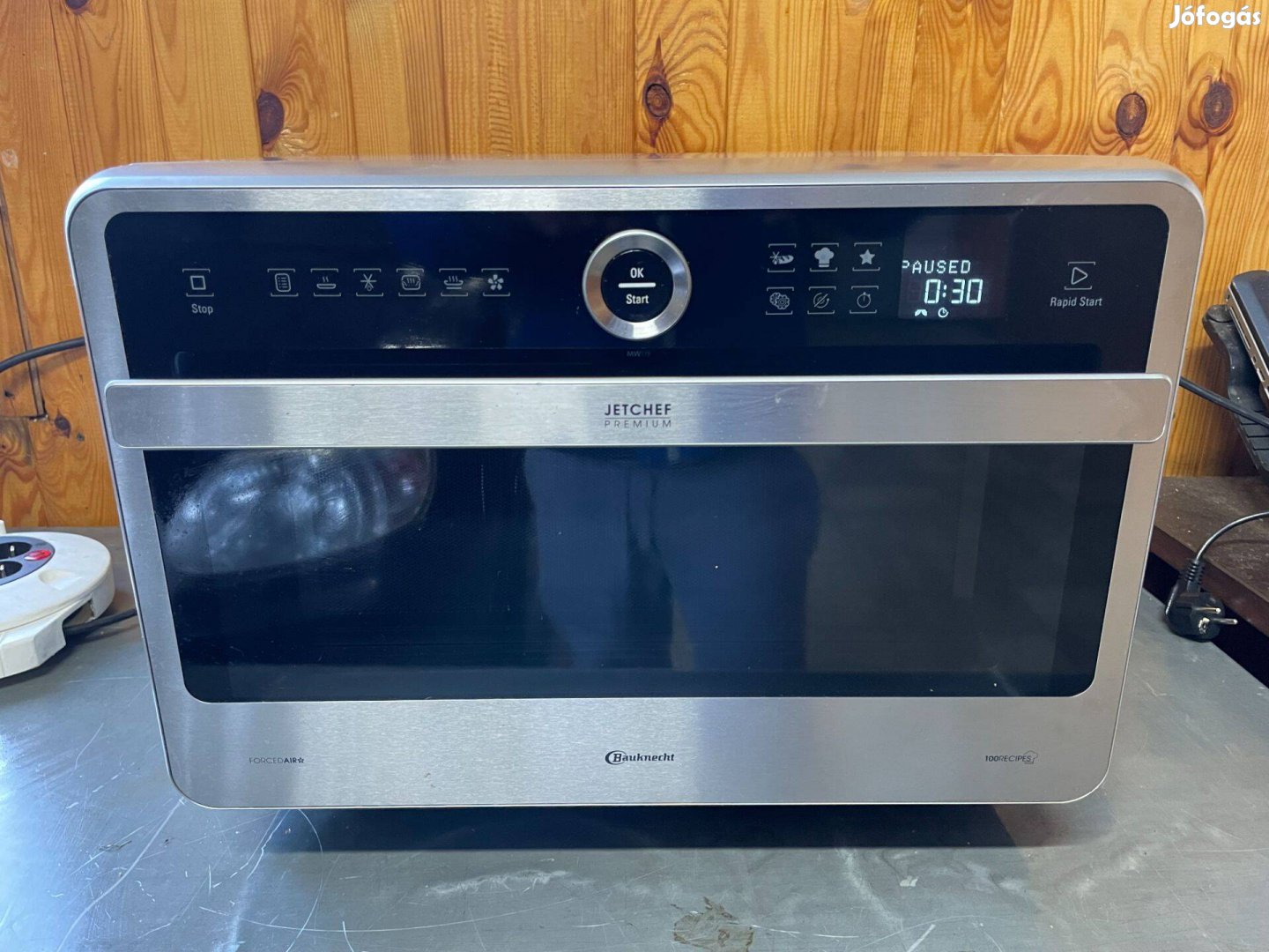 Bauknecht MW179IN mikró Mikrohullámú Sütő Grill CRISP