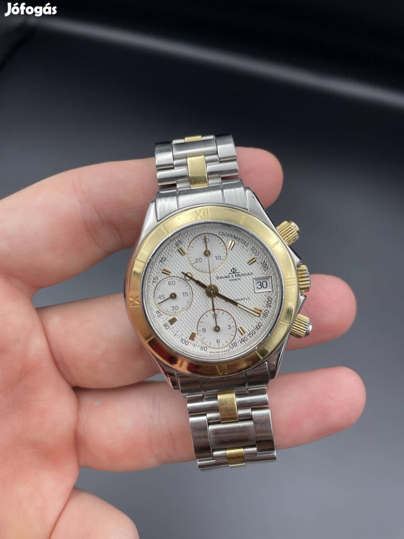 Baume Mercier 18k ( Rolex Hublot Breitling IWC Corum helyett)