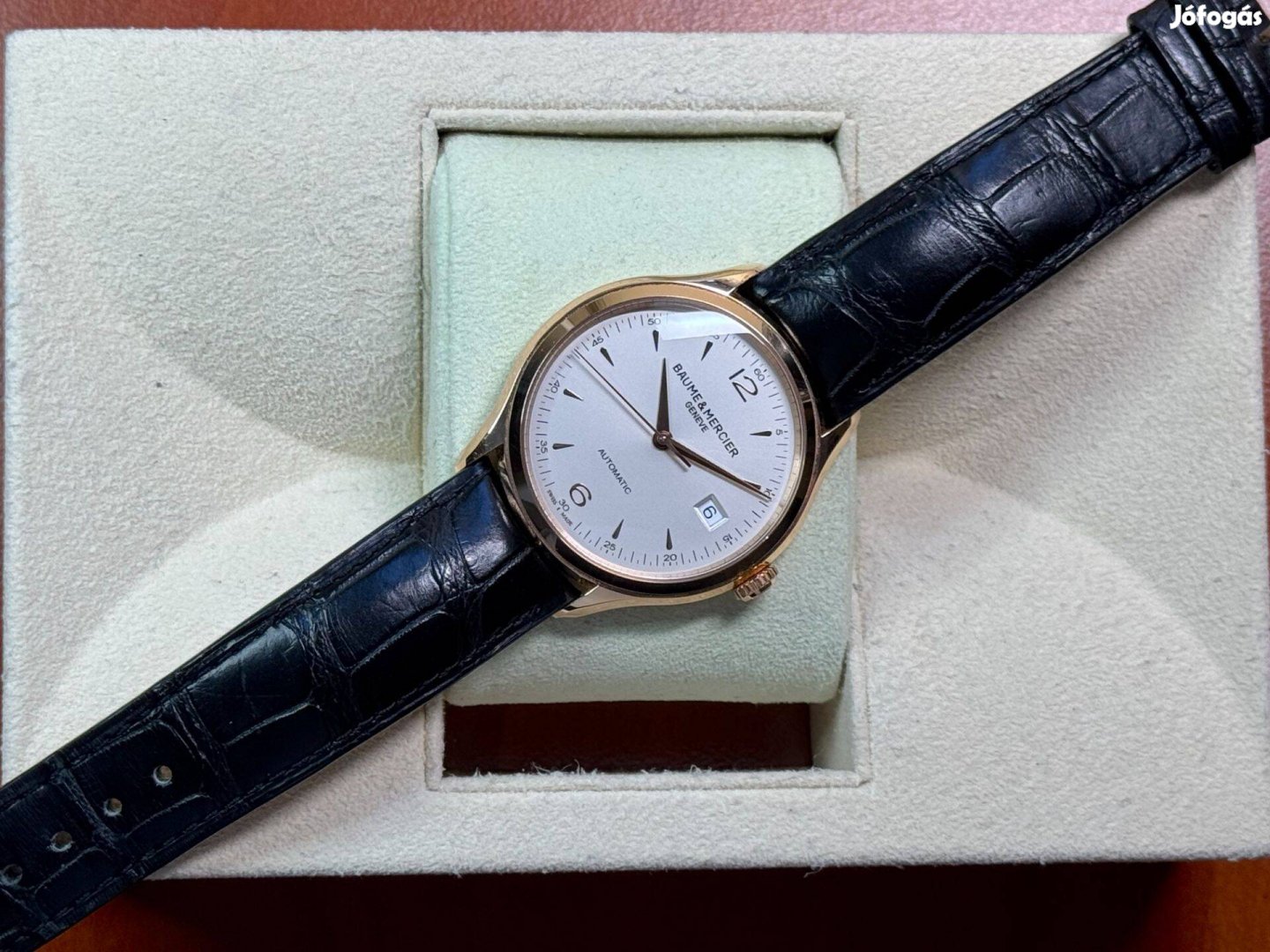 Baume & Mercier Clifton 39 tömör arany Lgsw