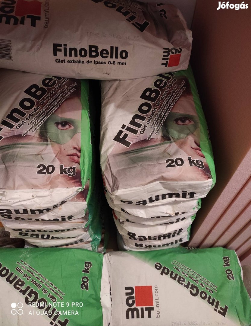 Baumit Finobello, Finogrande glett anyag eladó