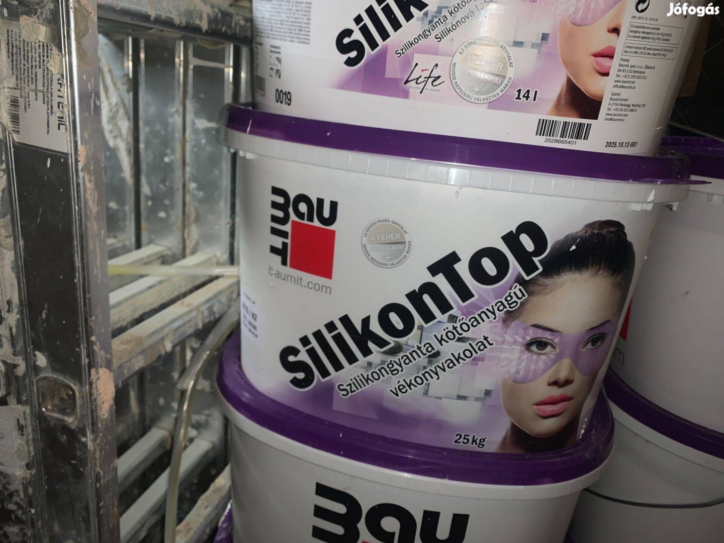 Baumit vékonyvakolat, alapozó és homlokzatfesték