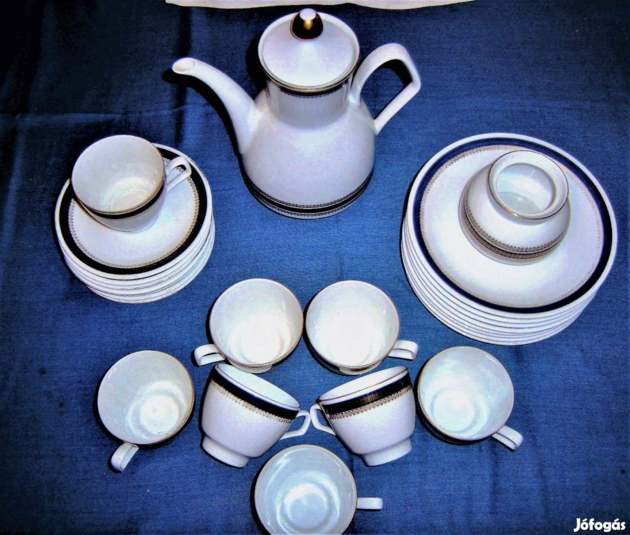 Bavaria J. S. Vohenstrauss 8 szem.-teás-kávés süteményes,