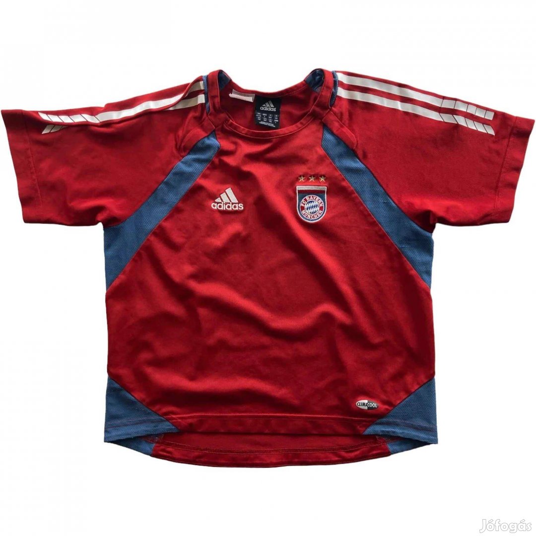 Bayern München 2005-06 Adidas training foci mez gyerek S-es