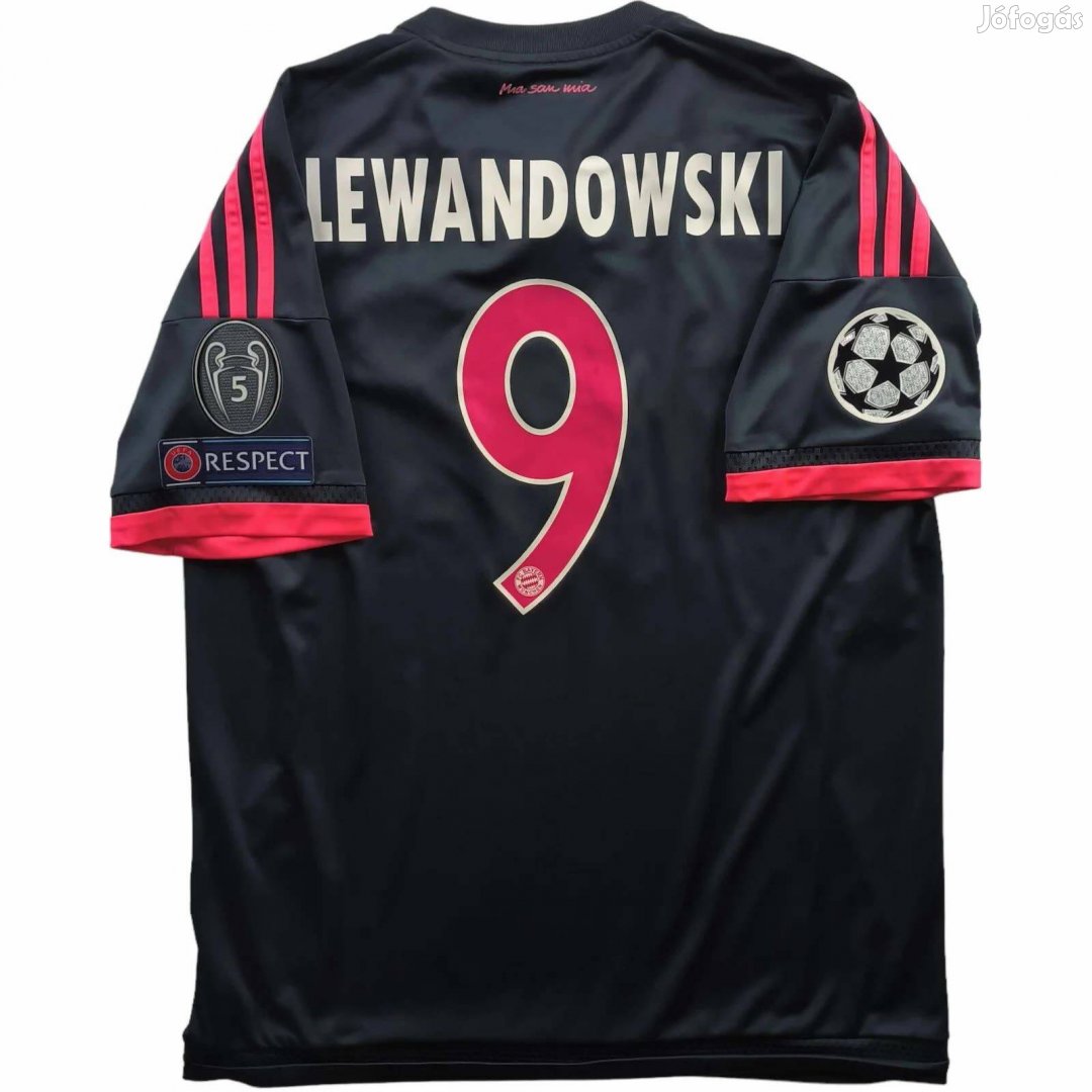 Bayern München 2015-16 Adidas Lewandowski BL foci mez L-es