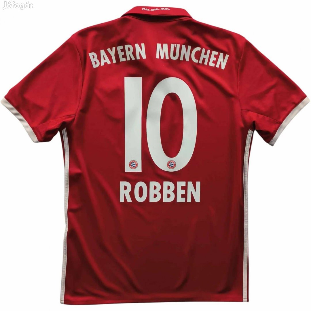 Bayern München 2016-17 Adidas hazai Arjen Robben foci mez S-es