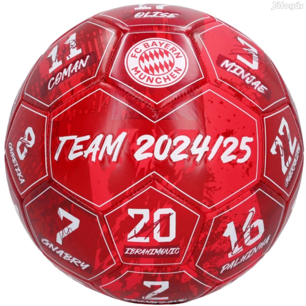 Bayern München labda 5 aláírásos 2024-25