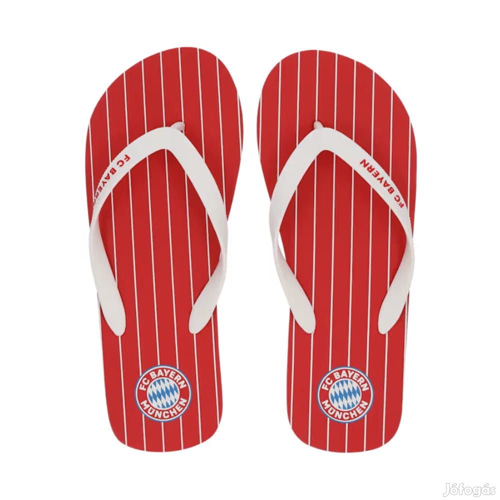 Bayern München papucs flip-flop piros