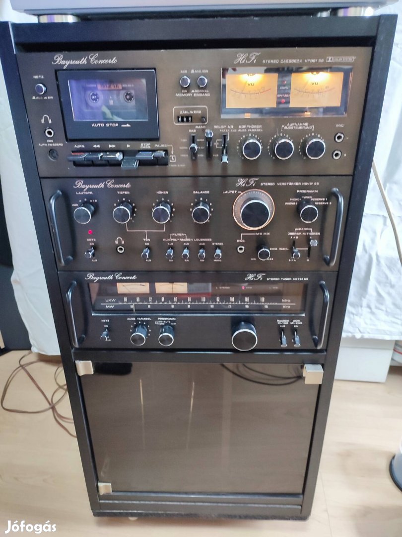 Bayreuth concerto vintage hifi torony 