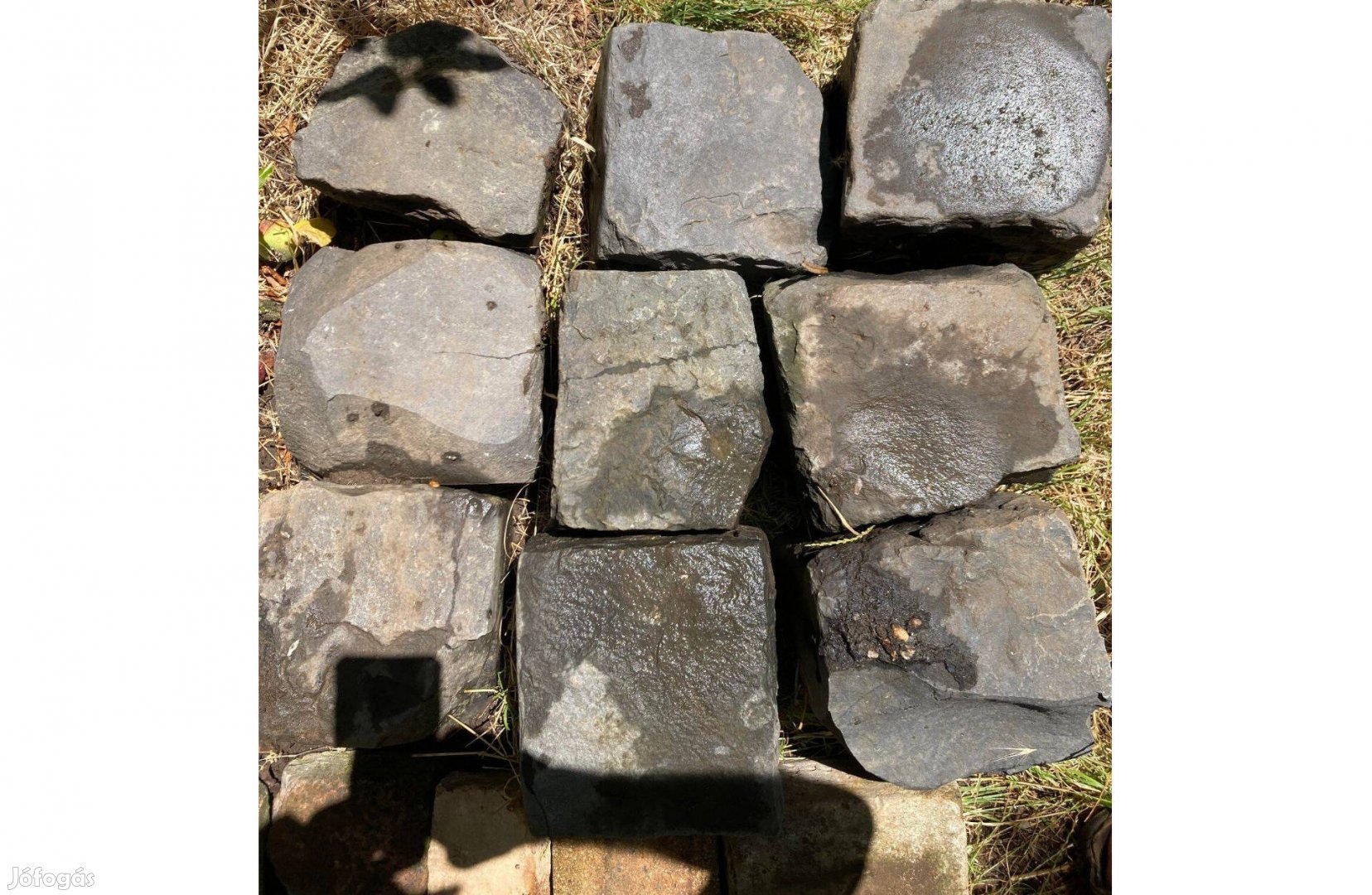 Bazaltkő darabok