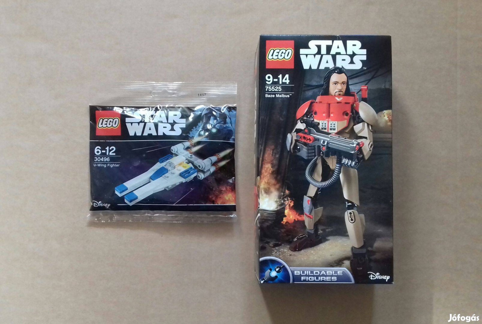 Baze Malbus: bontatlan Star Wars LEGO 75525 + 30496 U-wing Fox.az árba