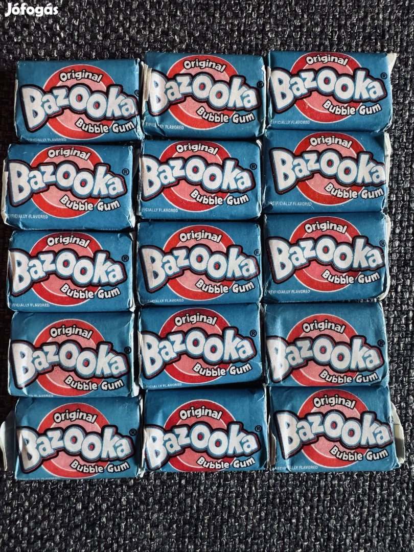 Bazooka rágó 15 db gyűjtőknek