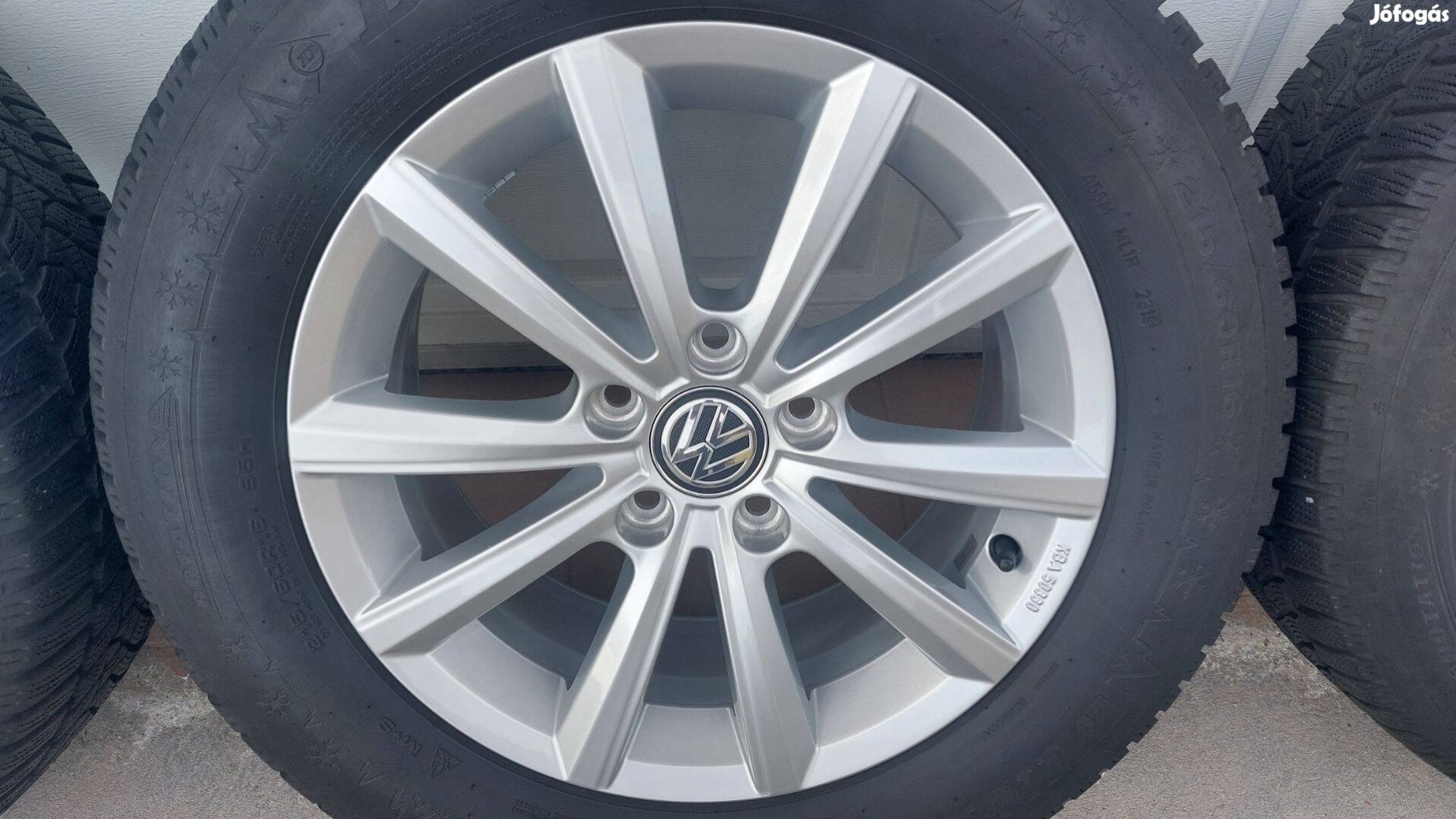 Bbb 2 Gyári 16" VW Passat B8 /Merano/ alufelni,téligumi