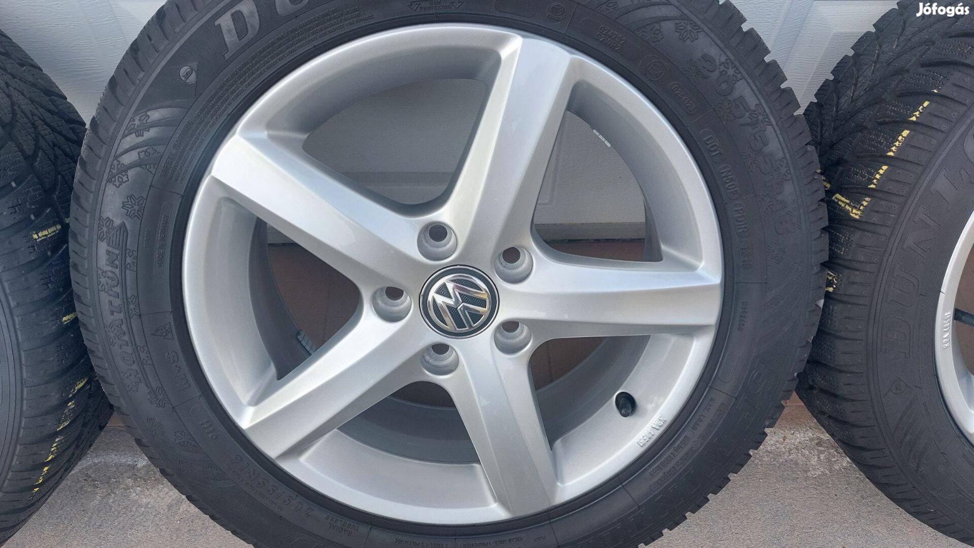 Bbb 3 Gyári, 16" VW Golf VII. /Aspen/ alufelni Téli gumikkal