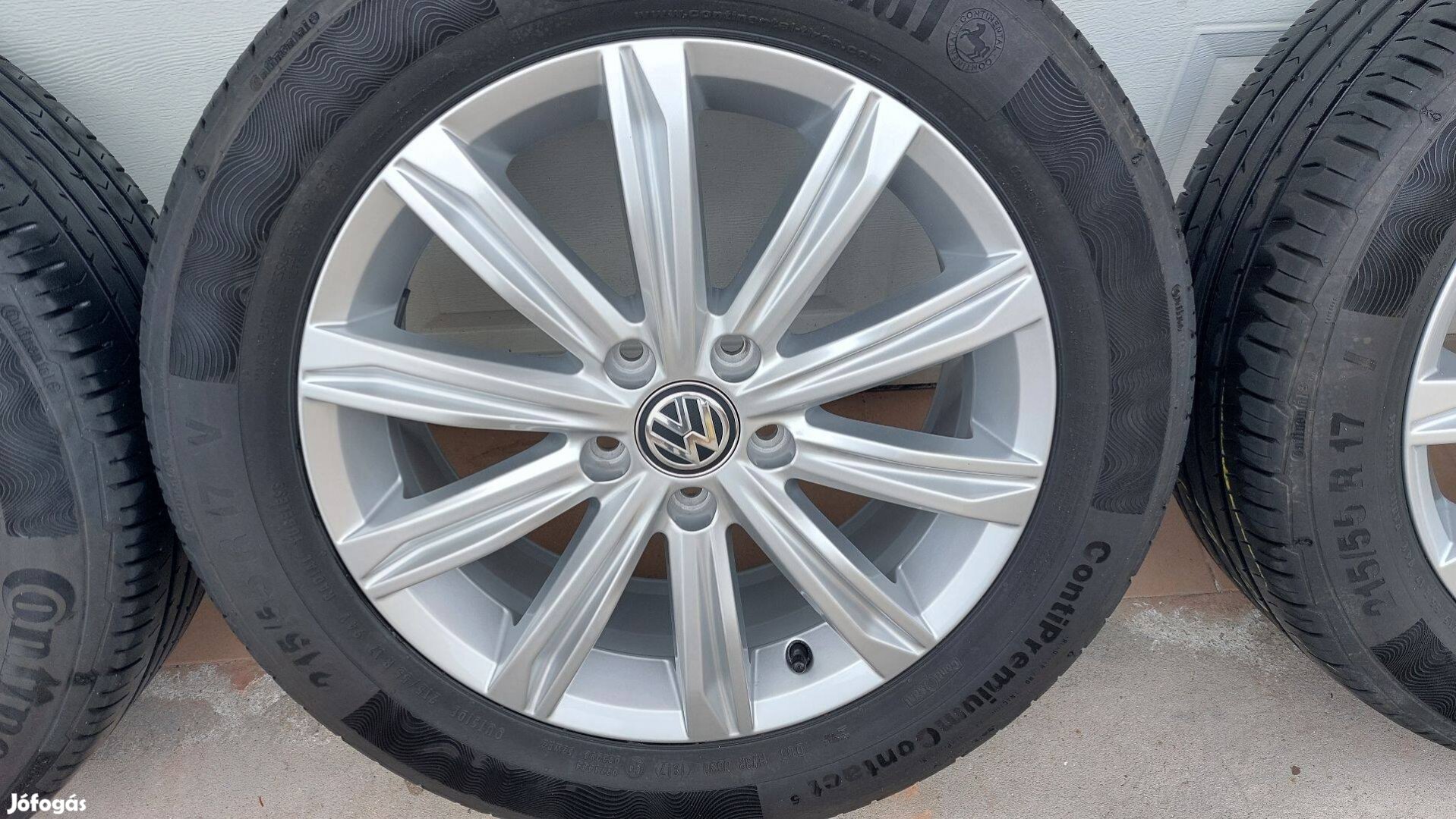 Bbb Eladó,Gyári VW, Touran 17" /Stockholm/ alufelni