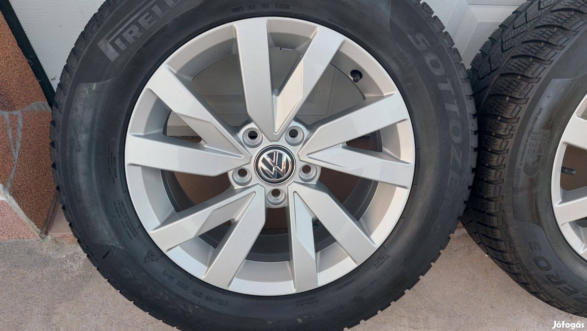 Bbb Gyári VW Passat B8 3G-3C/Aragon/16" alufelni Téli gumikkal
