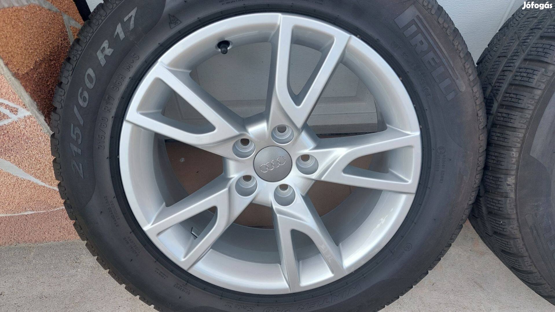 Bbb Gyári, Audi Q3 8U 17" alufelni Téli gumik Agy 57.1