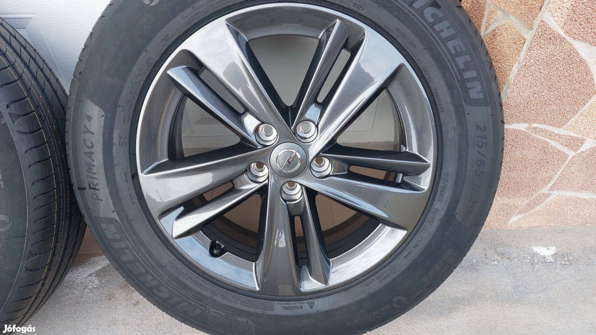 Bbb Gyári, Új,Opel Grandland X 17" alufelni új nyári gumi 5x108