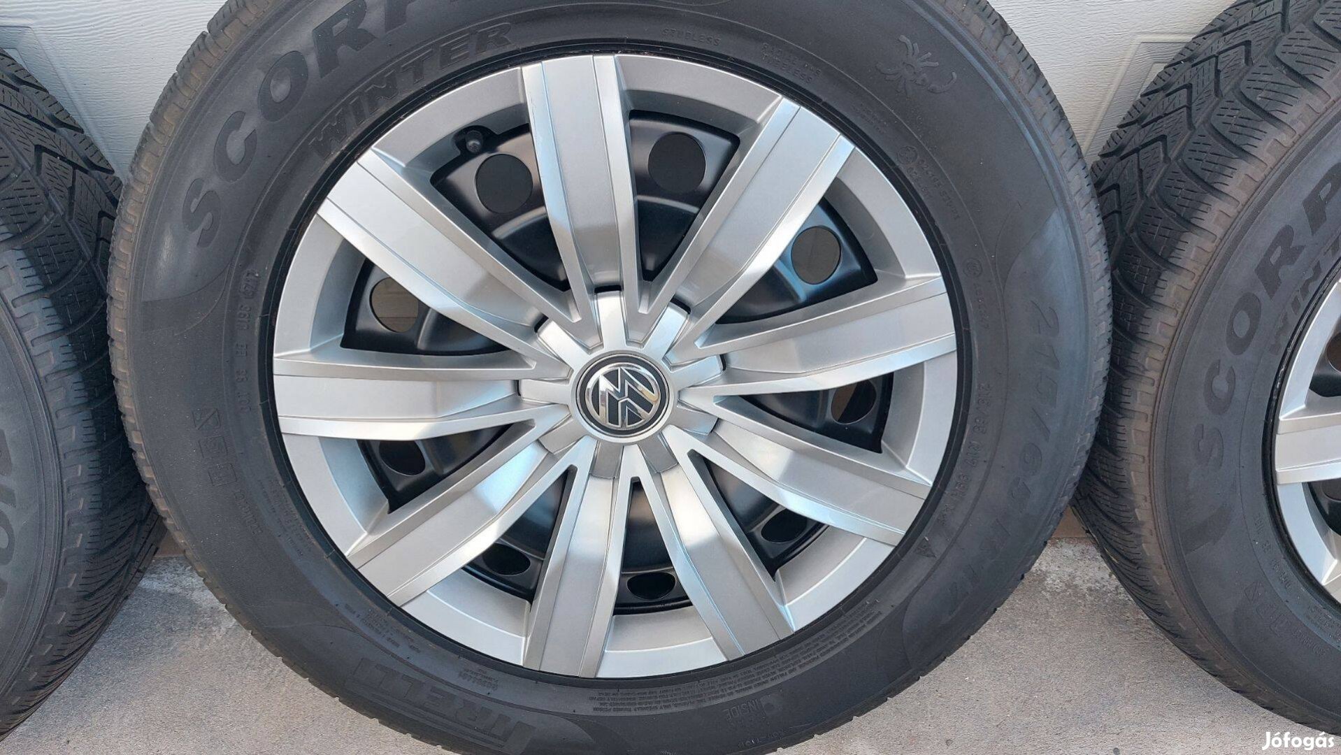 Bbb Gyári, VW Tiguán II. 5NA 17" lemezfelni 5x112 téli gumikkal