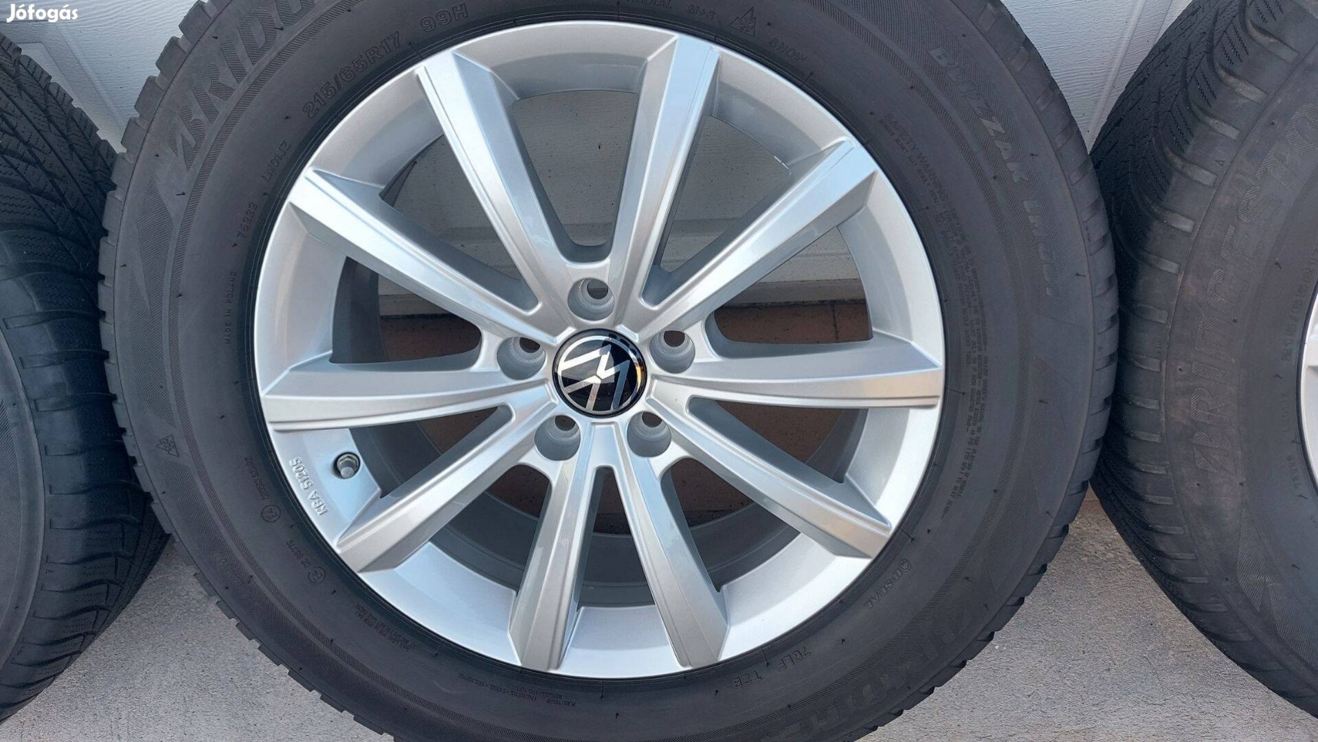 Bbb Gyári, VW Tiguán II. 5NA /Merano/17" alufelni téli gumikkal