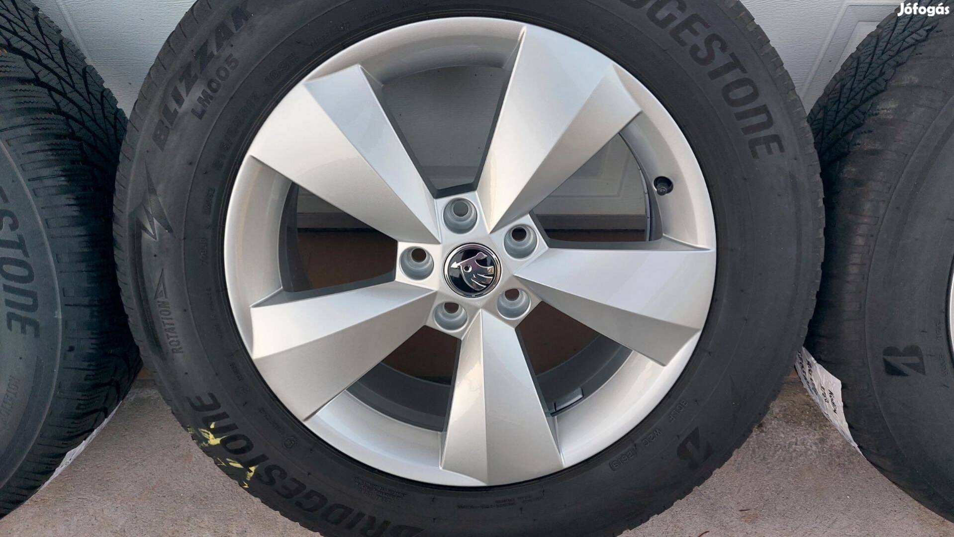 Bbb Gyári ,új szerű Skoda Kodiaq-Karoq 17 alufelni ,téli gumi 5x112
