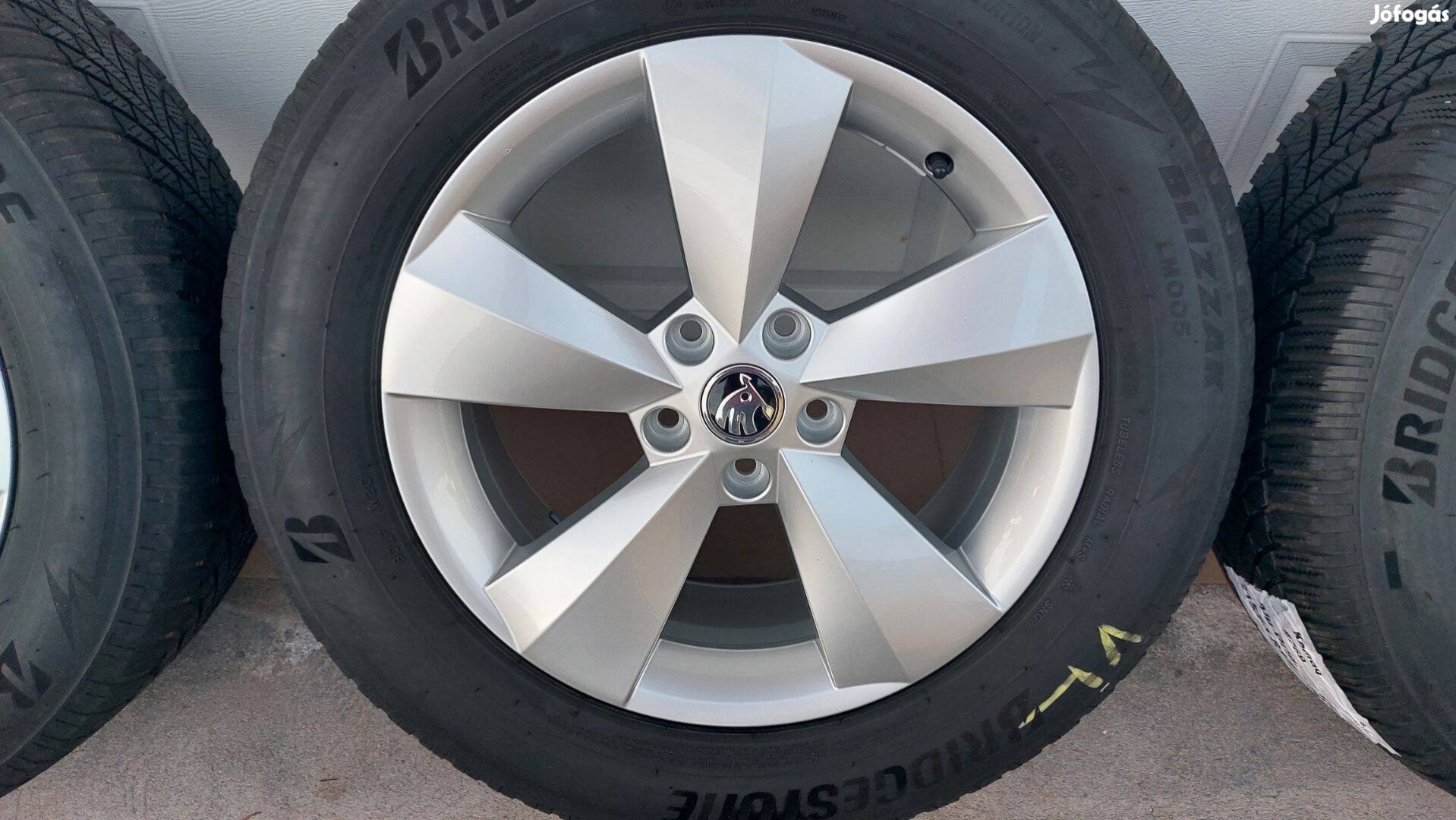 Bbb Gyári ,új szerű Skoda Kodiaq-Karoq 17 alufelni ,téli gumi 5x112