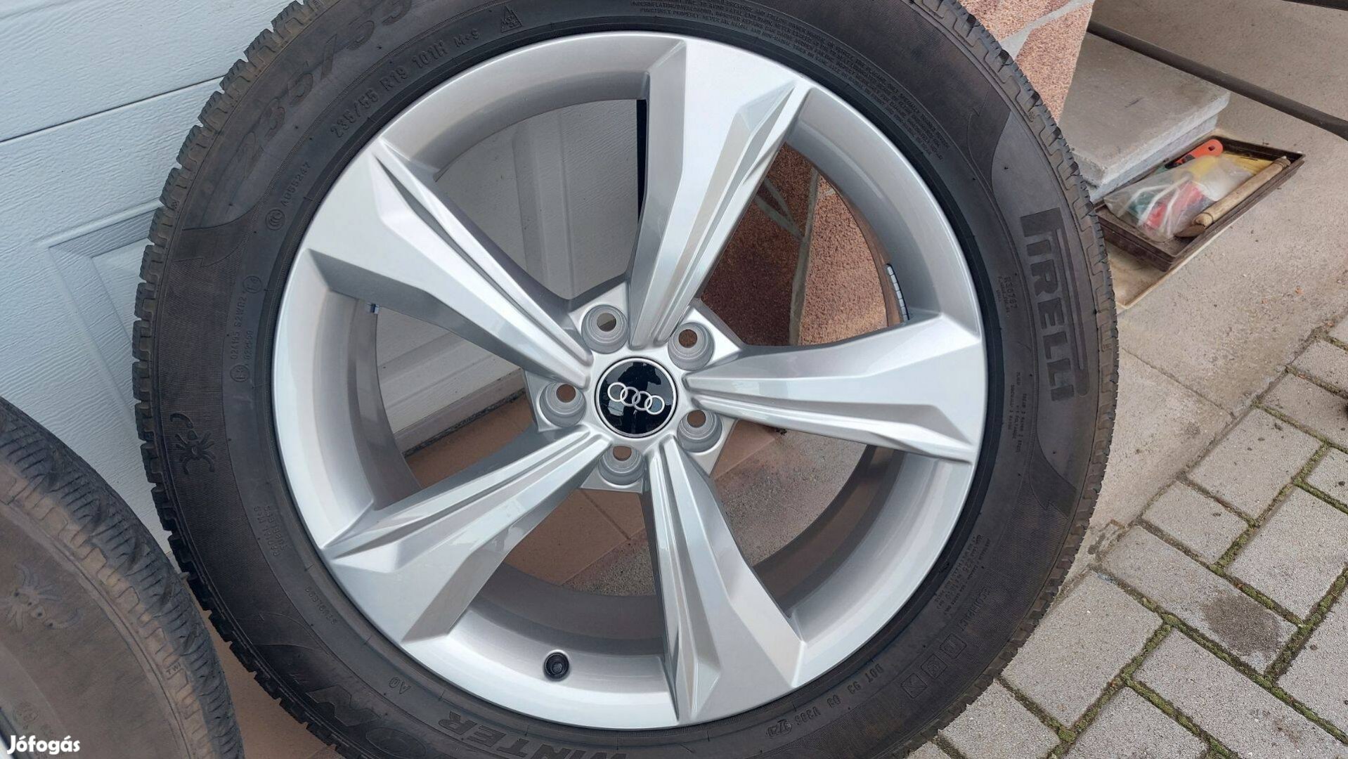 Bbb Gyári,új szerű, Audi Q5 19" alufelni téli gumi 5x112