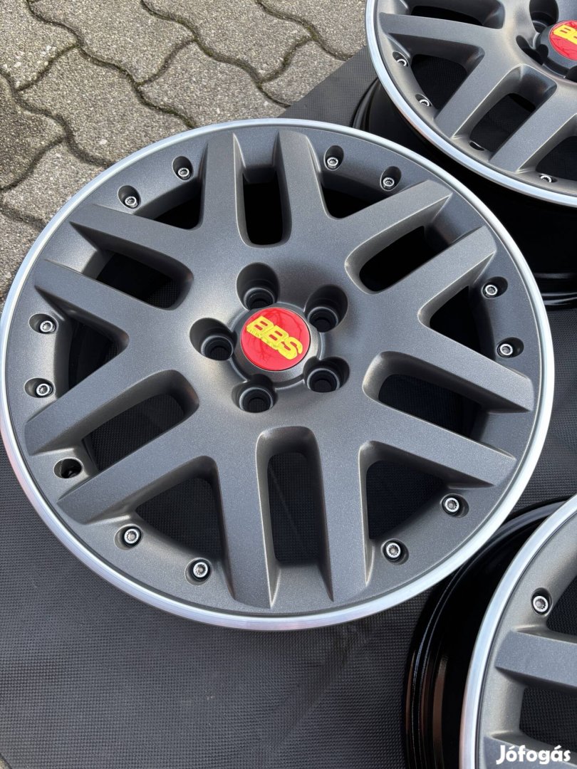 Bbs rs825 6,5x16 et45 5x100 gyari ketreszes vw alufelni