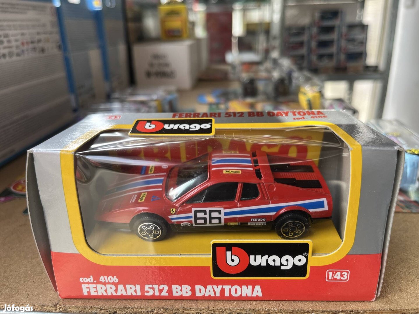 Bburago Ferrari 512 BB Daytona 1/43 Made in Italy