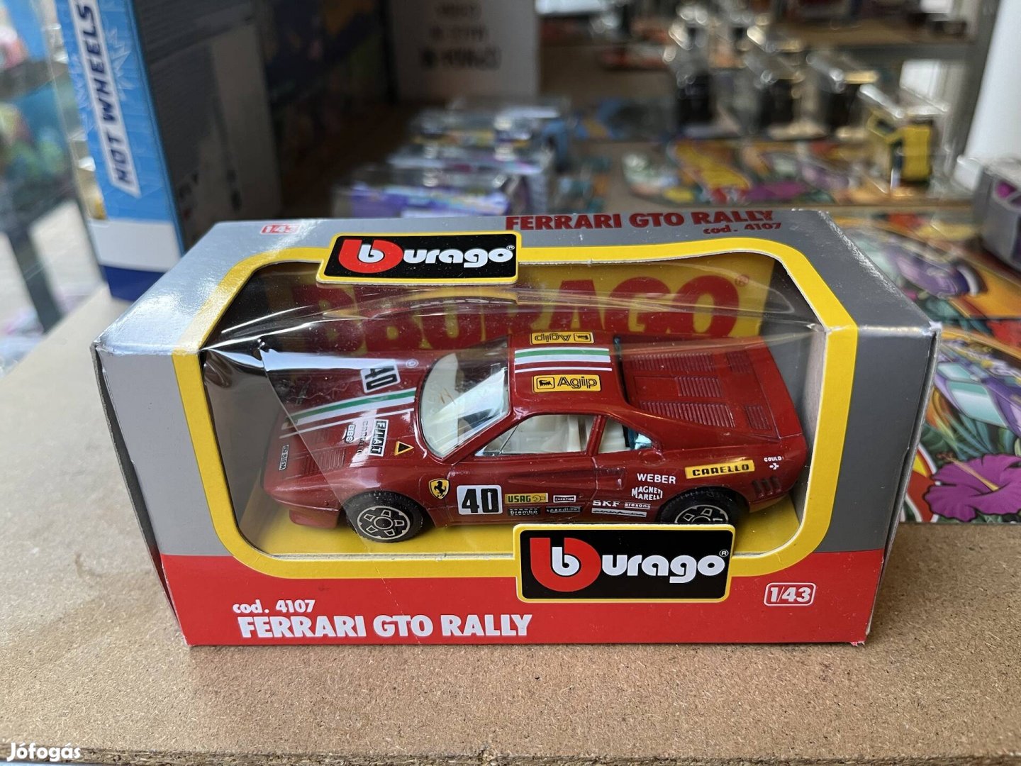 Bburago Ferrari GTO Rally 1/43 Made in Italy