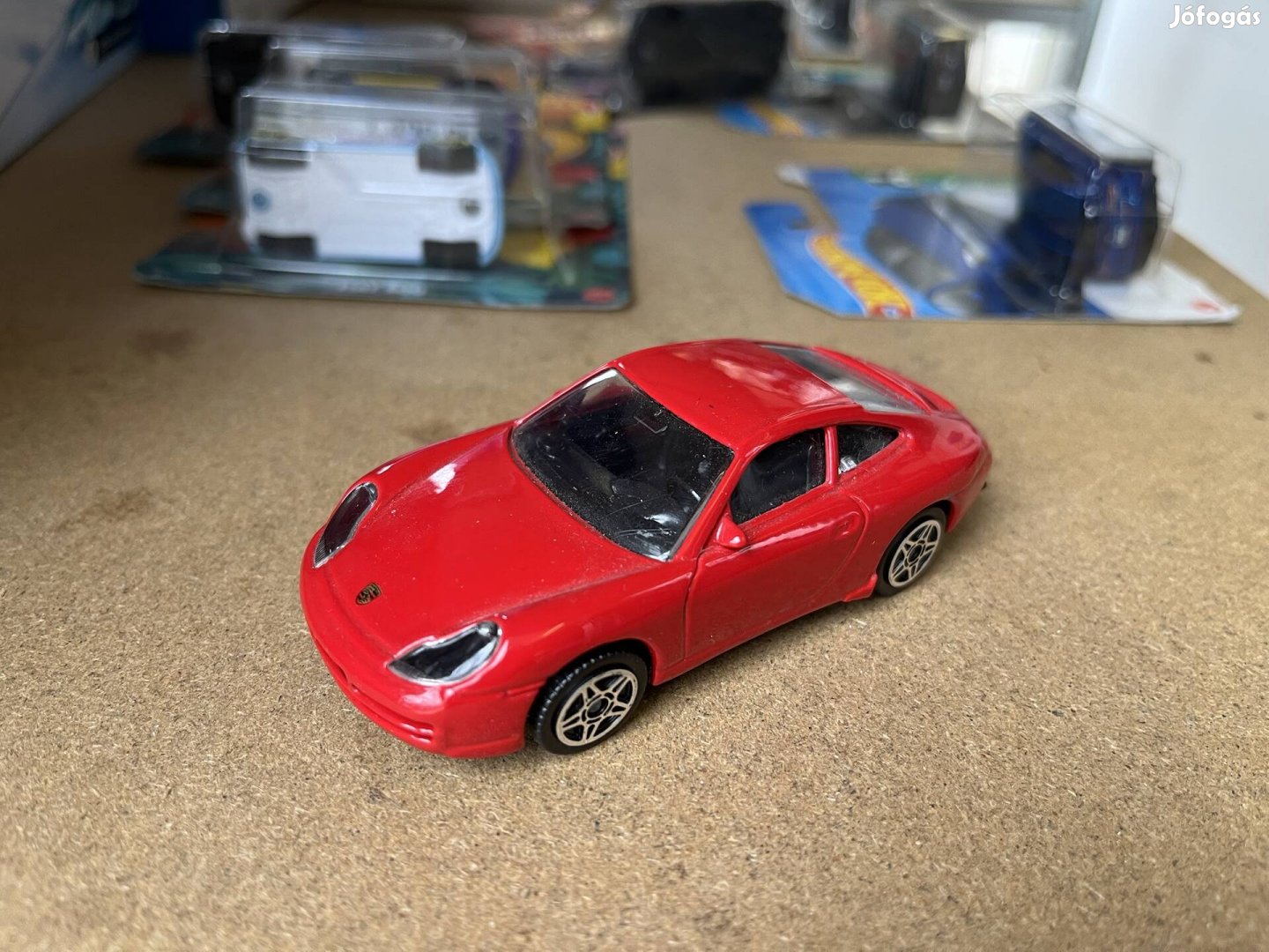 Bburago Porsche 911 Carrera piros 1/43