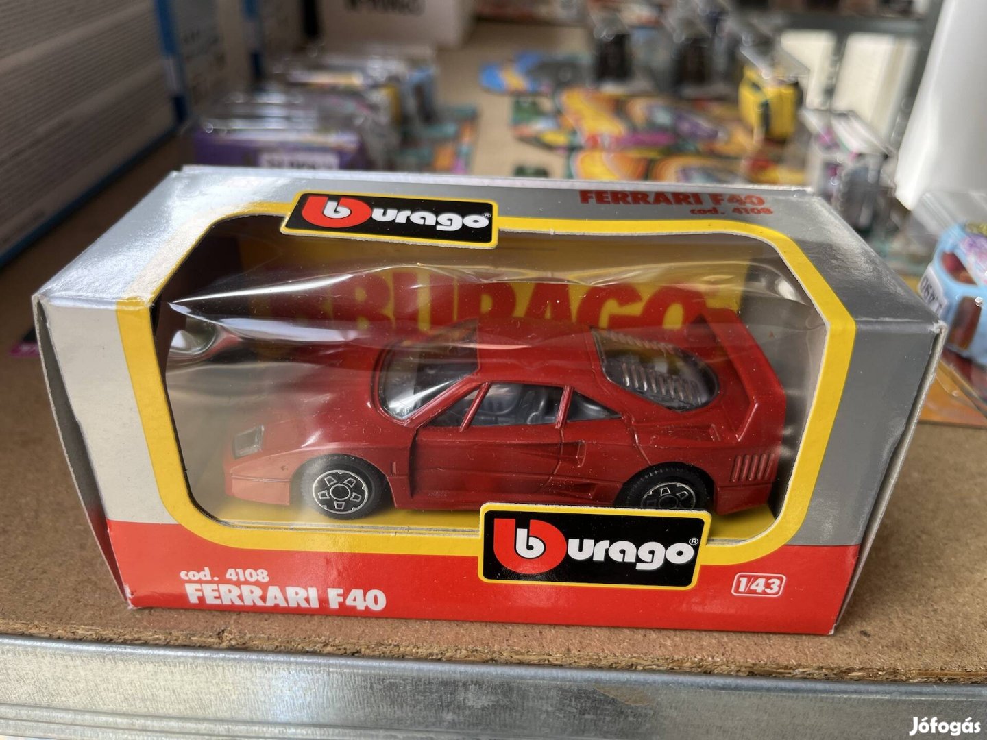 Bburago cod. 4108 Ferrari F40 1/43 Made in Italy