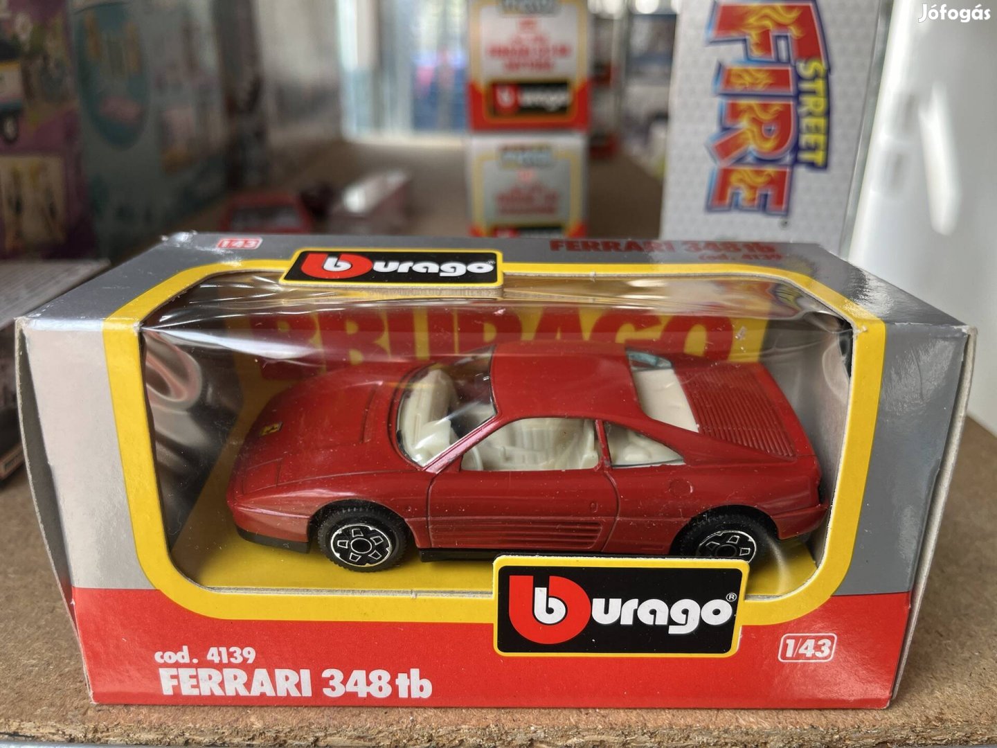 Bburago cod. 4139 Ferrari 348tb 1/43 Made in Italy