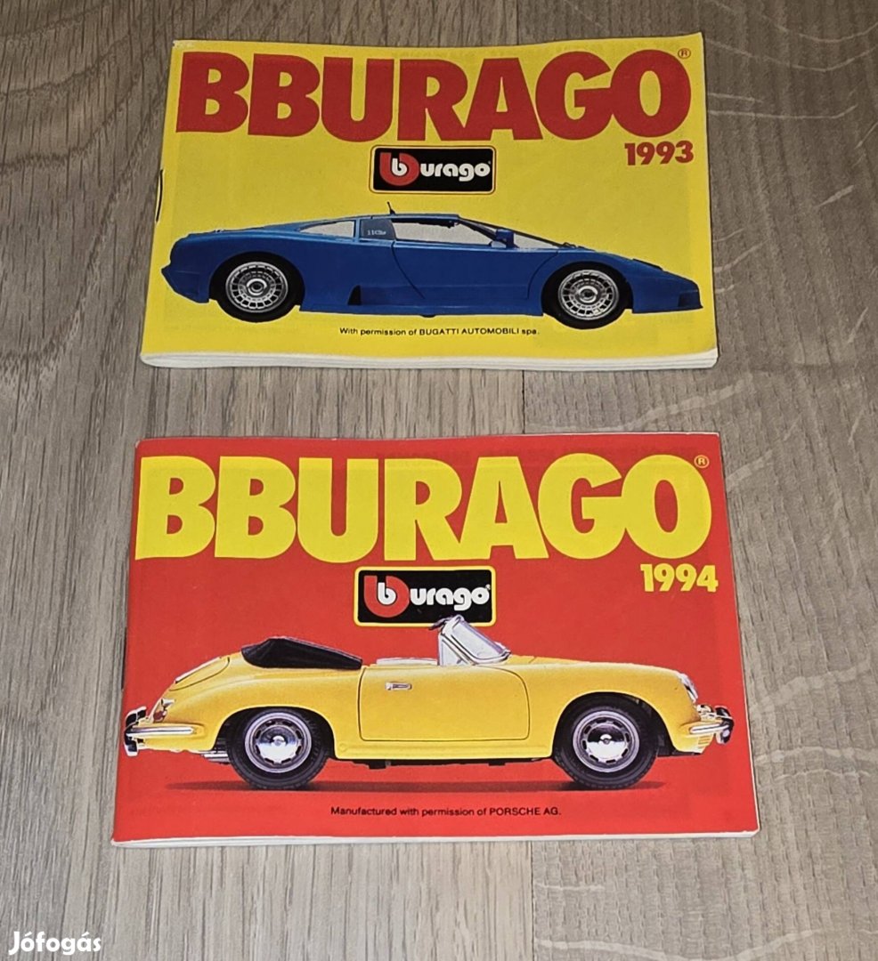 Bburago katalógus-1993-1994