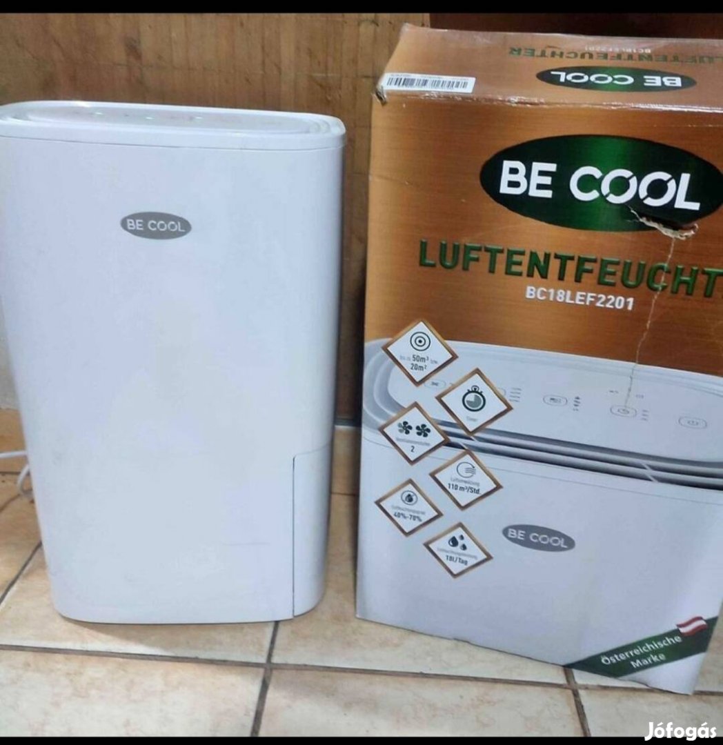 Be Cool 20l páramentesítő!Pára ellen