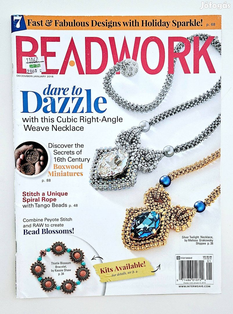 Beadwork angol nyelvű kreatív magazin