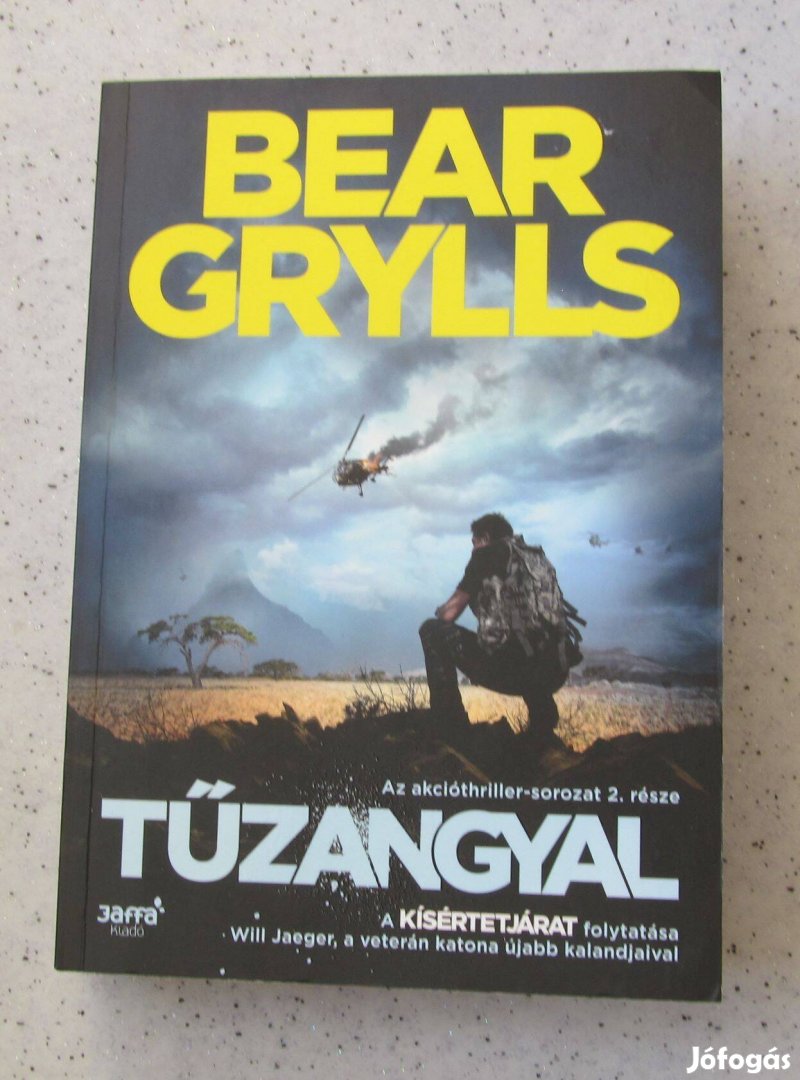 Bear Grylls Tűzangyal c. könyv