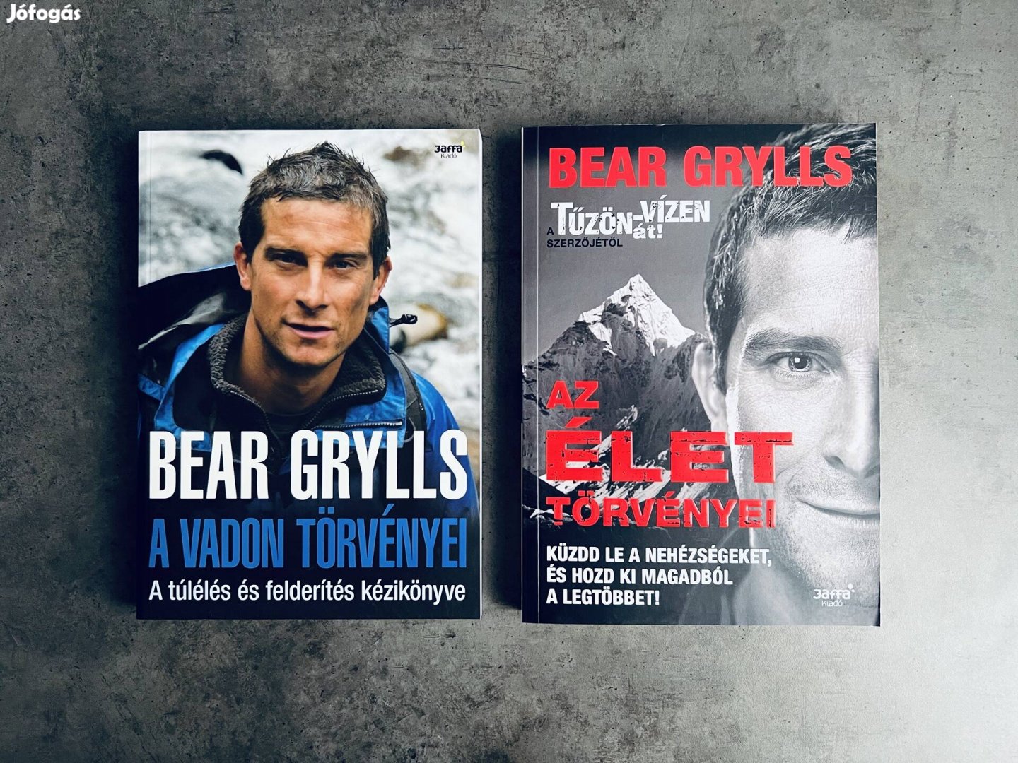 Bear Grylls könyvek