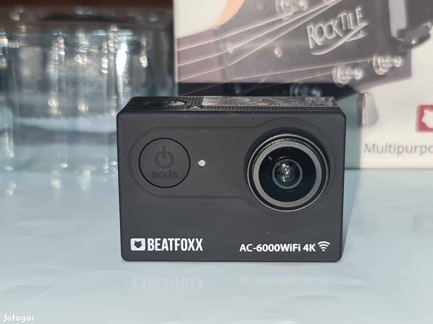 Beatfoxx AC-6000 WiFi, 4K akció kamera ( mint a Gopro ), hibátlan, Új