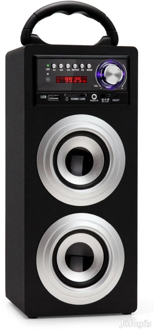 Beatfoxx Beachside hordozható Bluetooth Hangszóró USB, SD, AUX, FM/AM
